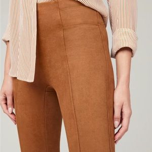 Spanx faux suede leggings NWOT